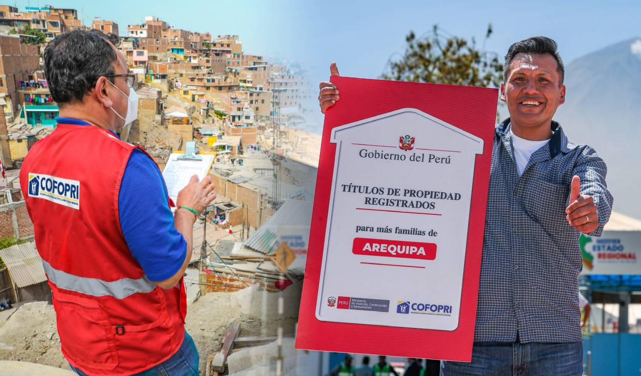 Peruvians who get free property title in Cofopri can only sell or transfer their home after these years
