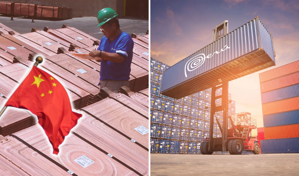 Peruvian copper exports to China exceed total shipments to the United States: what other products are exported to the Asian giant?
