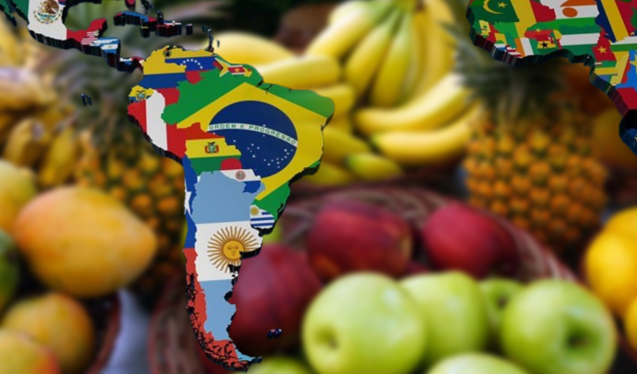 This country in South America is left behind in export of fruits: Peru exceeds it almost 5 times along with other countries in the region