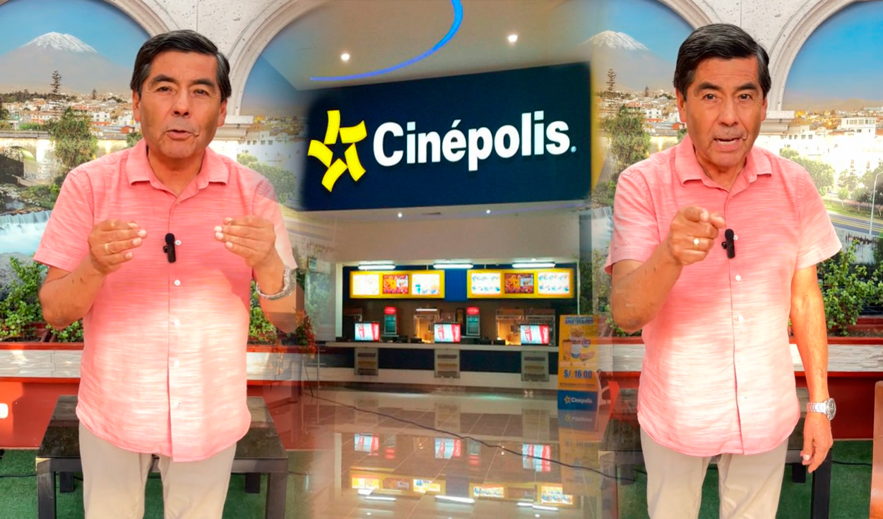 Jaime Delgado supports Indecopi to Cinépolis for restricting food and drinks to customers: “He resisted complying with the law”