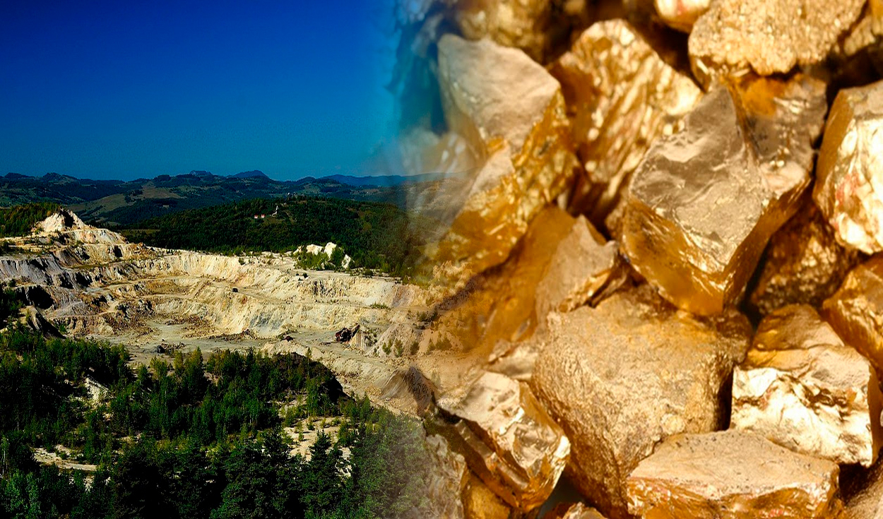 They discover gold find in Peru that can become great deposits and Canadian mining company shows interest