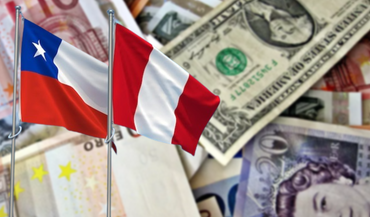Peru and Chile tickets surprise by their resemblance: they both look and how much they are worth in Peruvian soles, according to their denomination