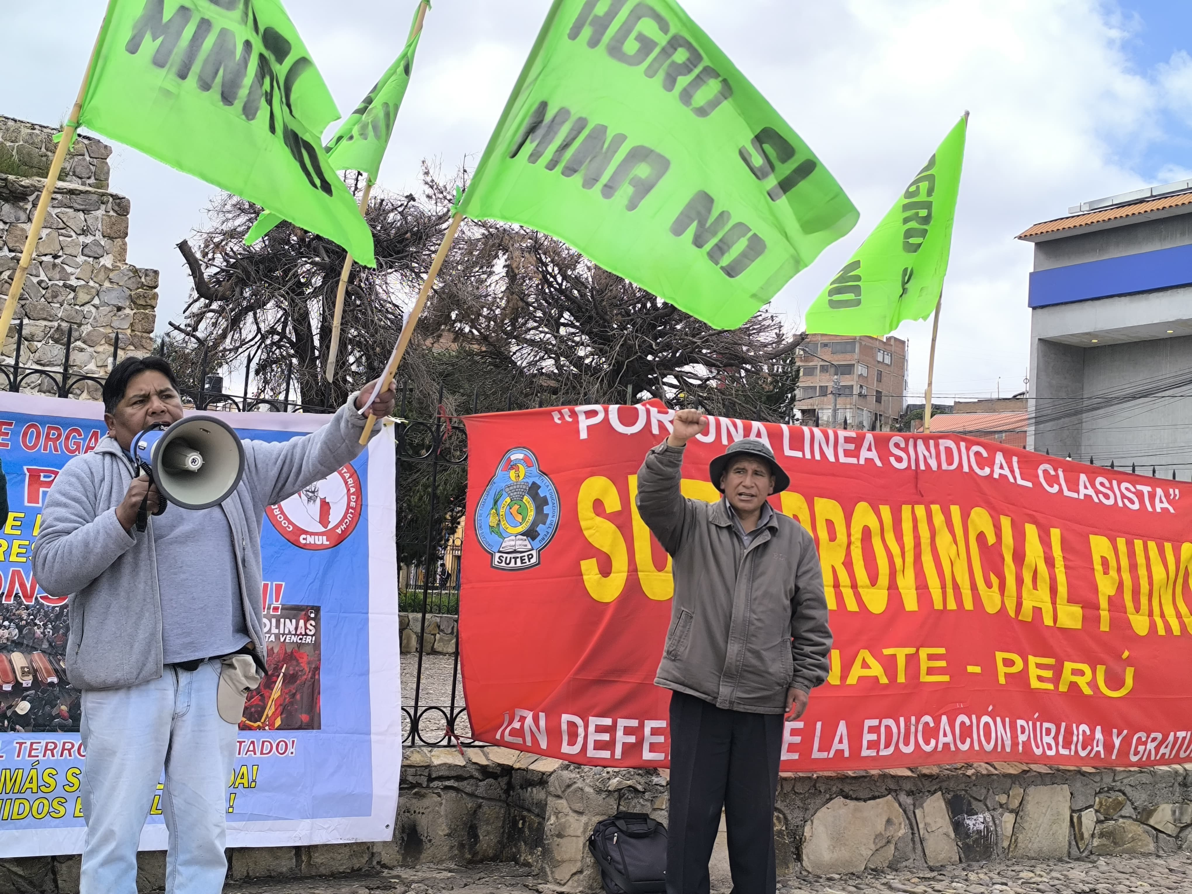 Tambo Valley revives protests against Aunt María: blockages and called indefinite unemployment