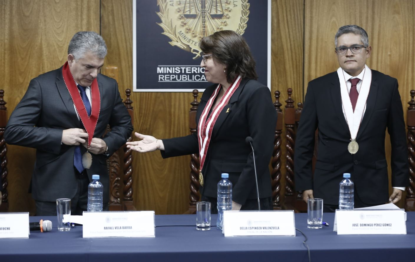 In photos: This was the tense conference of the prosecutor Delia Espinoza and the prosecutors of the Lava Jato case