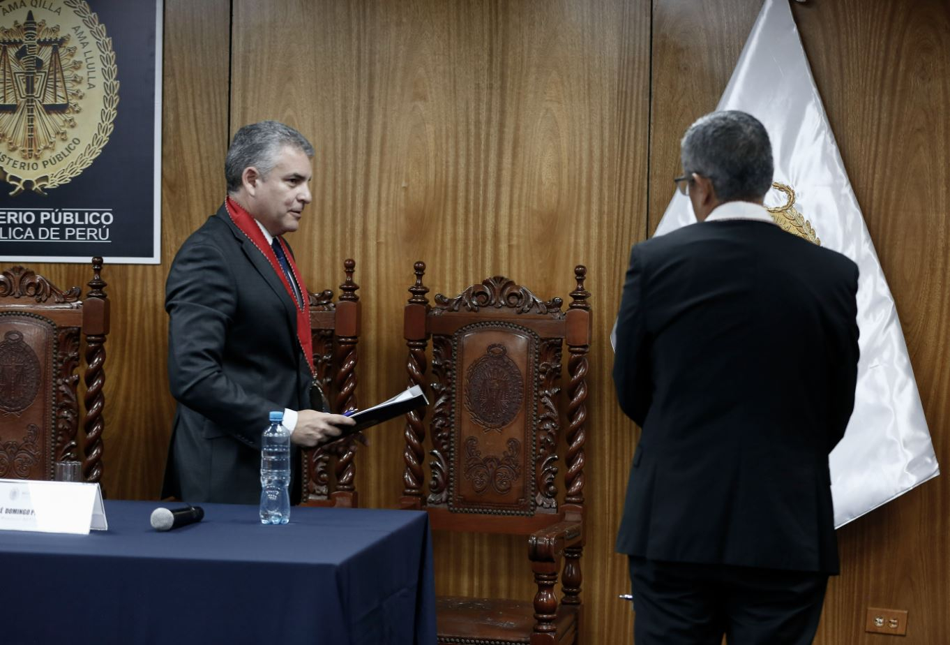 In photos: This was the tense conference of the prosecutor Delia Espinoza and the prosecutors of the Lava Jato case