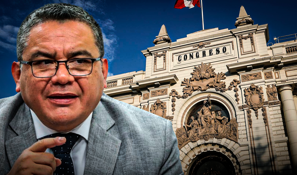 Juan Santiváñez: 2 signatures are missing for the Congress to present a motion of censure against Minister of the Interior
