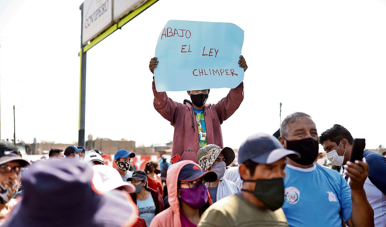 Agroindustrial workers demand that the opinion of the ‘Chlimper 2.0 ′ law be archived