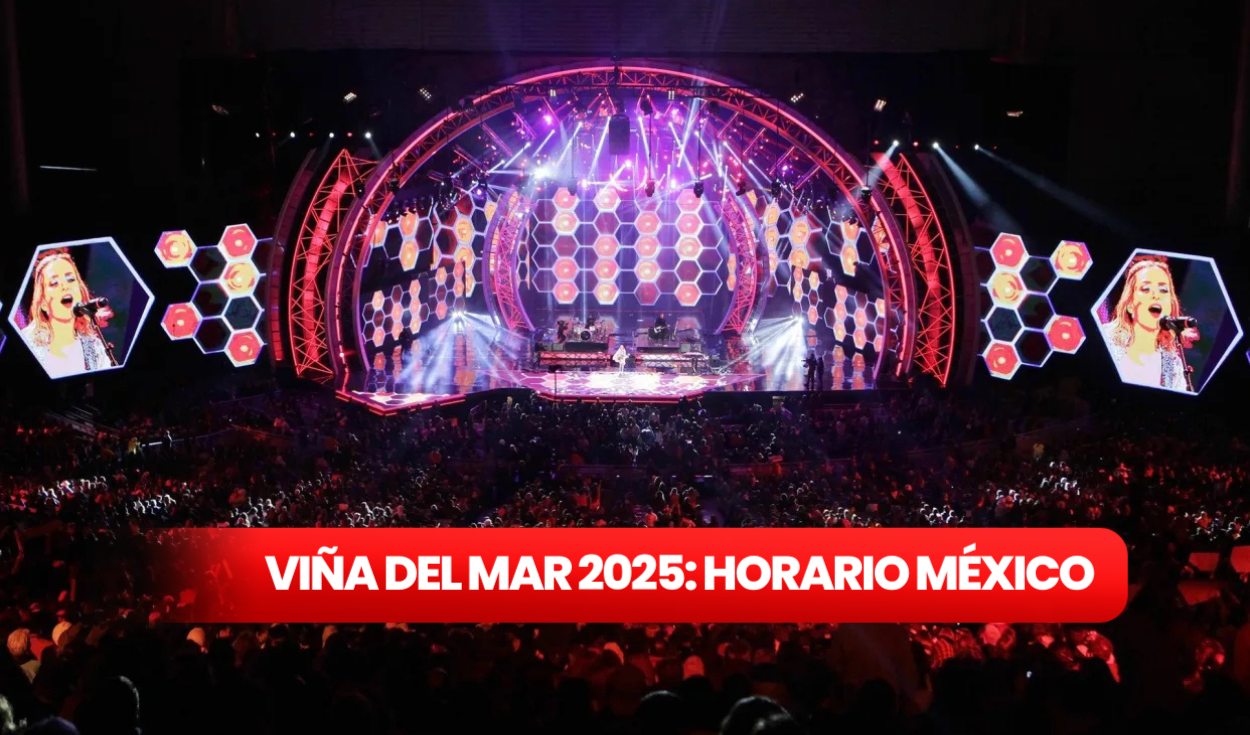 ¿A qué hora empieza el festival Viña del Mar EN VIVO? Horario y canal de TV en México para ver la premiación HOY, 25 de febrero