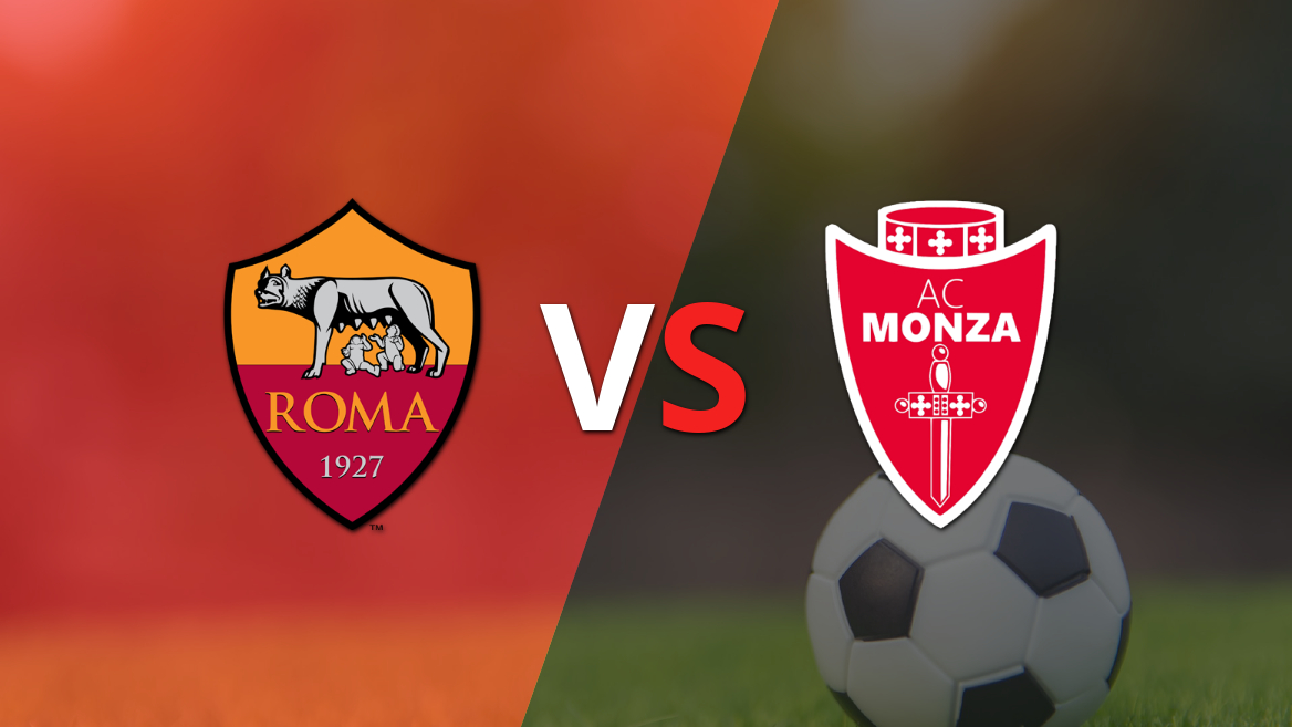 Roma marca su superioridad ante Monza por 4 a 0