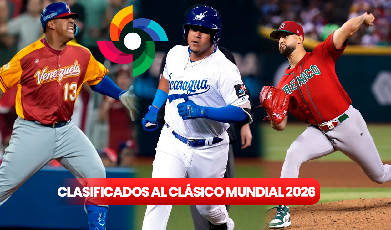 ¿Qué países están clasificados al Clásico Mundial de Béisbol 2026? Estos son los equipos confirmados