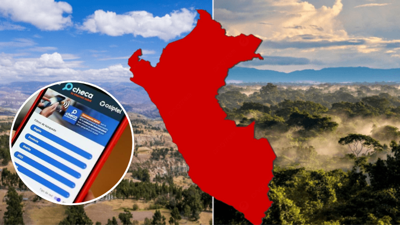 These are the regions of Peru that had the mobile internet faster in January 2025, according to Osiptel