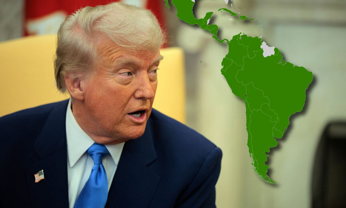 Los 2 países en América Latina donde más aprueban la administración de Donald Trump en 2025, según informe