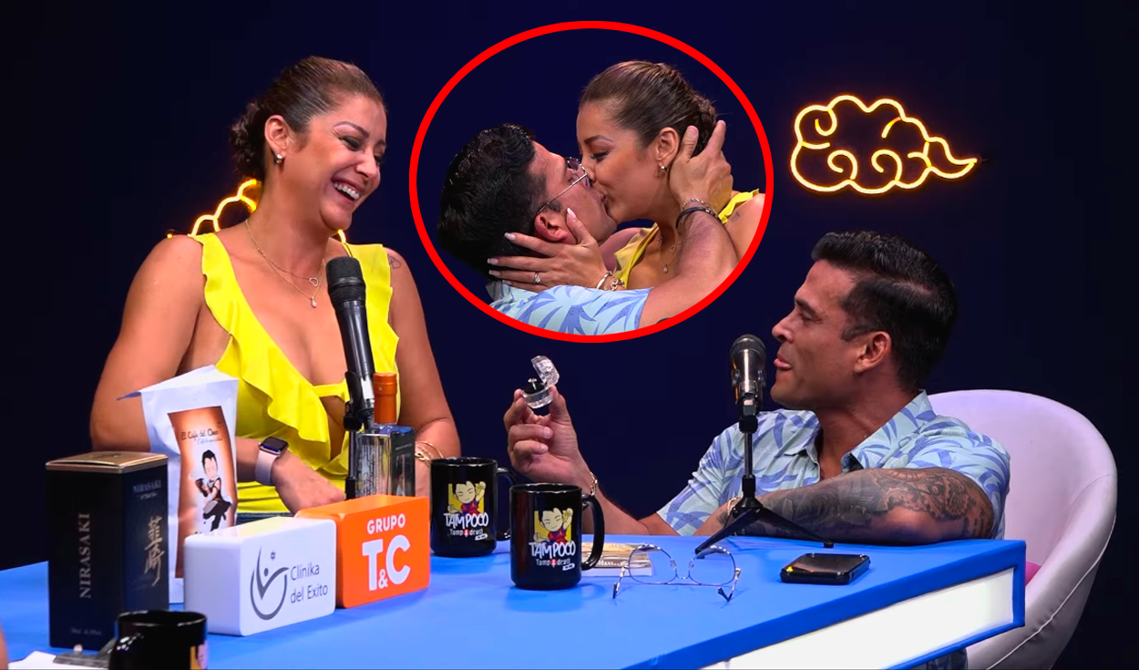 Christian Domínguez sorprendió a Karla Tarazona con un anillo de compromiso: “Si pudiera ser tu esposo, sería el más feliz”