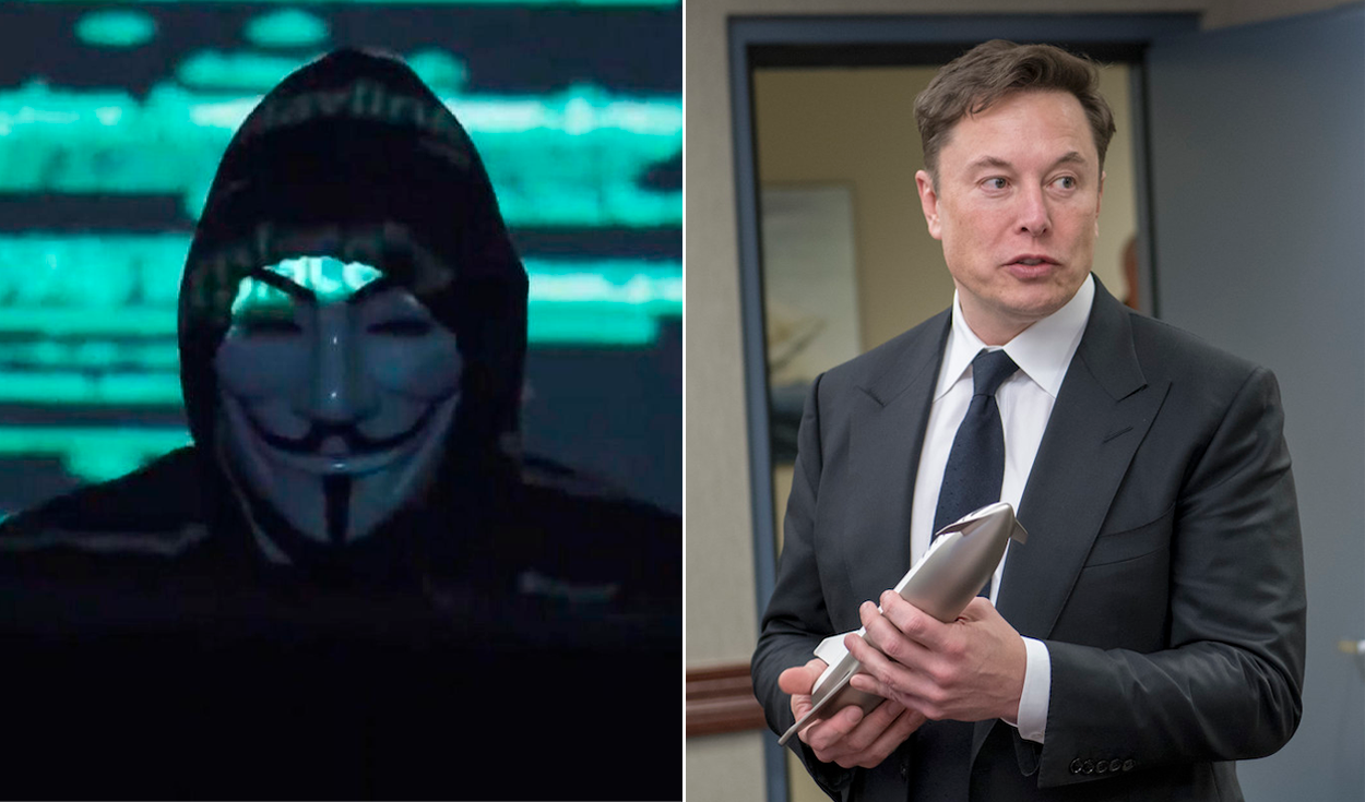 Elon Musk en la mira de Anonymous: grupo de hackers acusan al magnate de provocar un impacto negativo en la sociedad