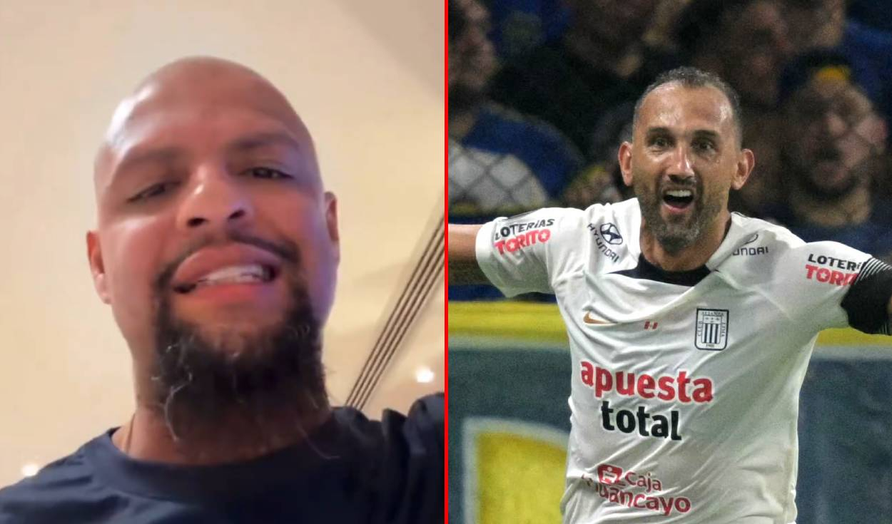 Felipe Melo se rinde a los pies de Hernán Barcos tras gol con Alianza Lima: “¿Quién dice que con 40 años no se puede jugar?”