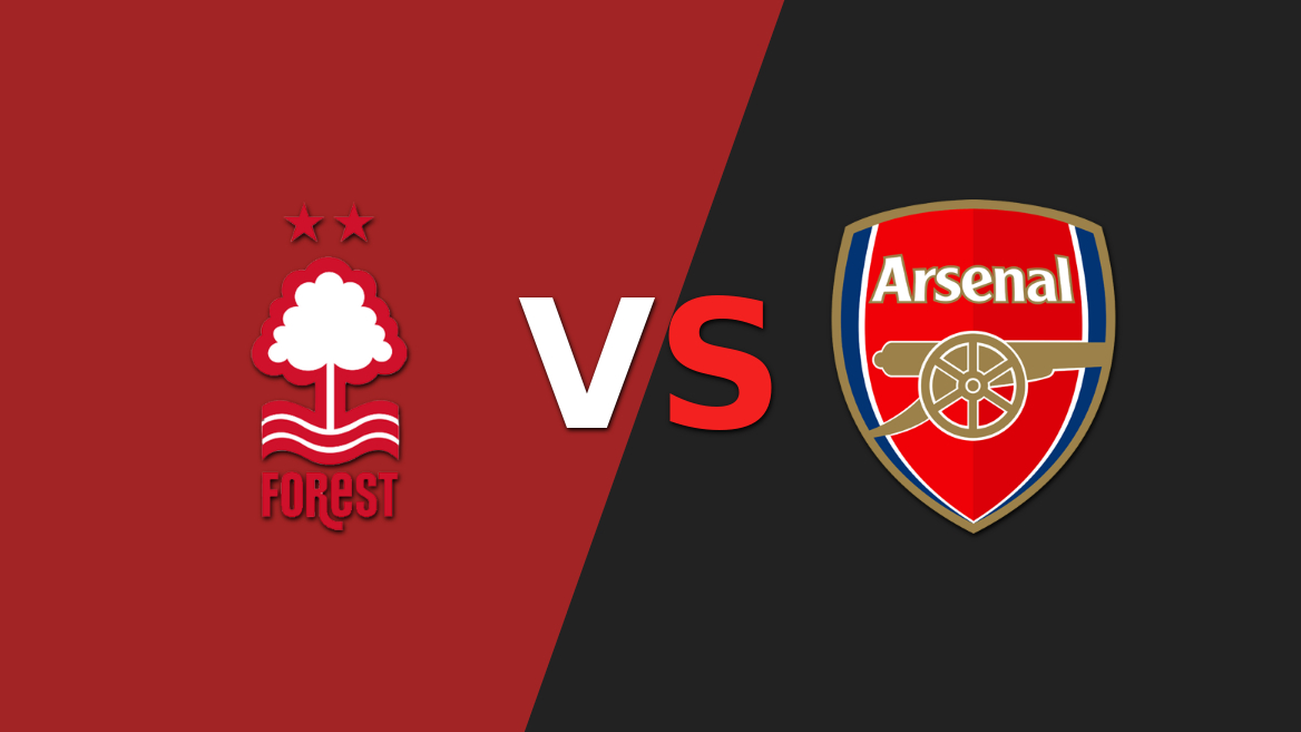 Con un empate en 0, empieza el segundo tiempo entre Nottingham Forest y Arsenal