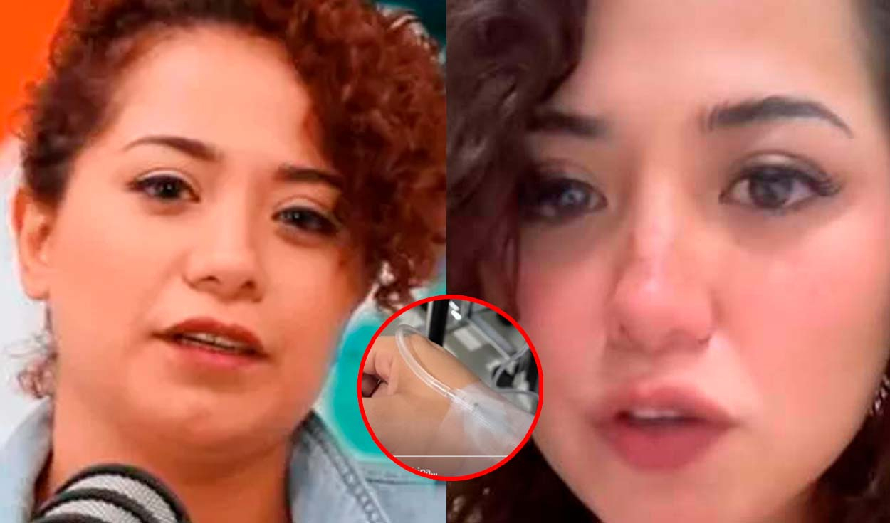 Ana Lucía Urbina alarma al mostrarse con vía intravenosa tras ausencia en conciertos de Corazón Serrano