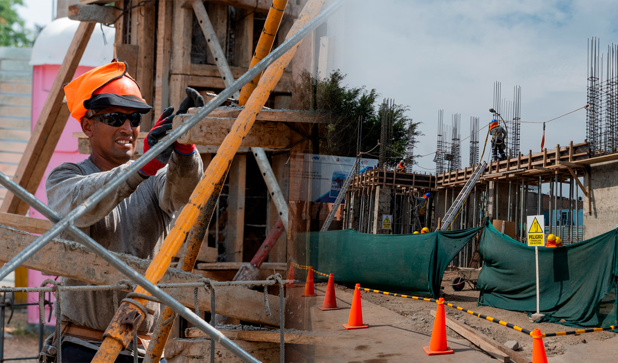 Construction starts 2025 in blue: 18% grows and marks its best performance in 12 years