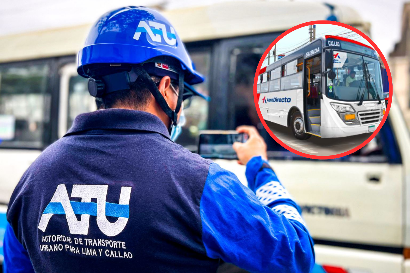 ATU establishes what type of suitcases the passengers can carry on the Aerodirect Bus to go to the New Jorge Chávez Airport in Peru this 2025