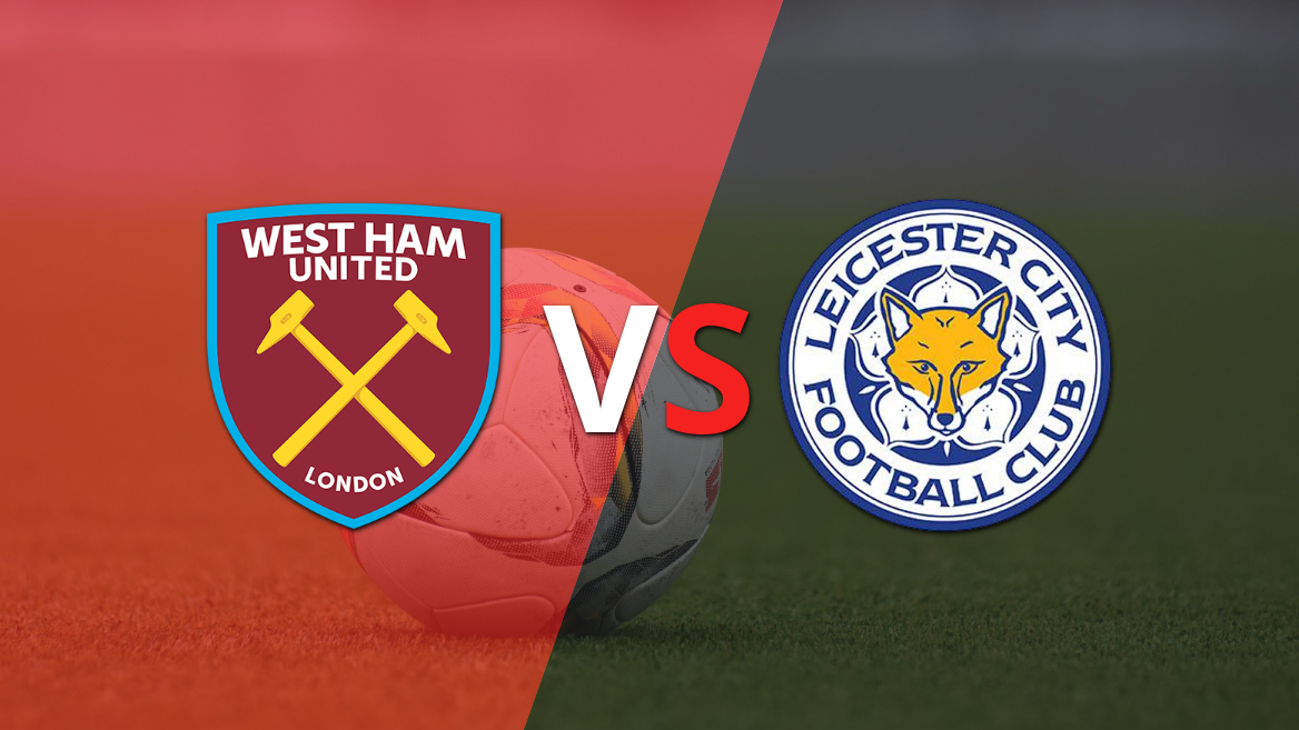 Comienza el juego entre West Ham United y Leicester City en el London Stadium