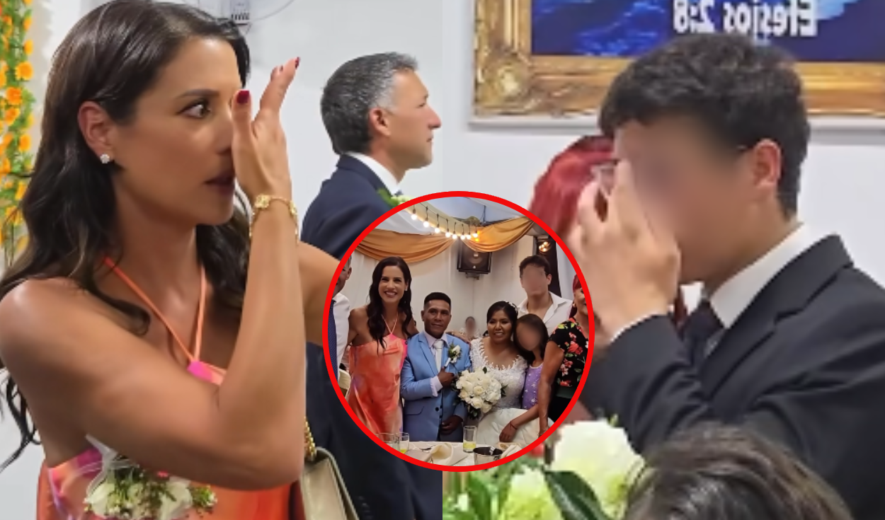 María Pía Copello y sus hijos rompen en llanto en el matrimonio de su trabajadora del hogar: "En casa todos te adoramos"