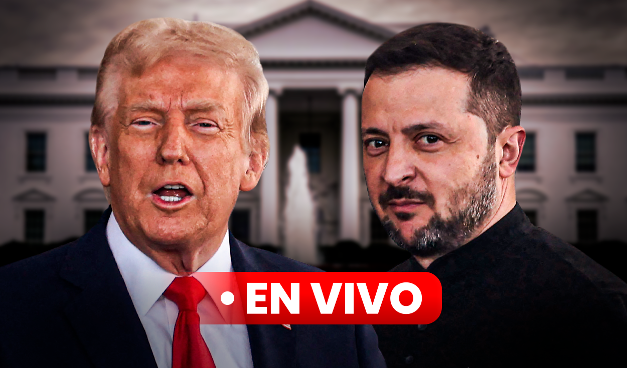 Trump y Zelensky EN VIVO: encuentro en Washintong por guerra de Ucrania y Rusia y posible acuerdo sobre minerales