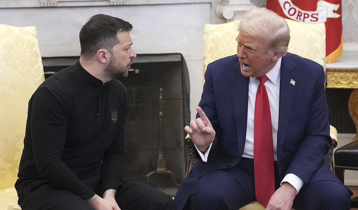 La acalorada discusión entre Trump y Zelensky en la Casa Blanca: "No estás siendo nada agradecido"