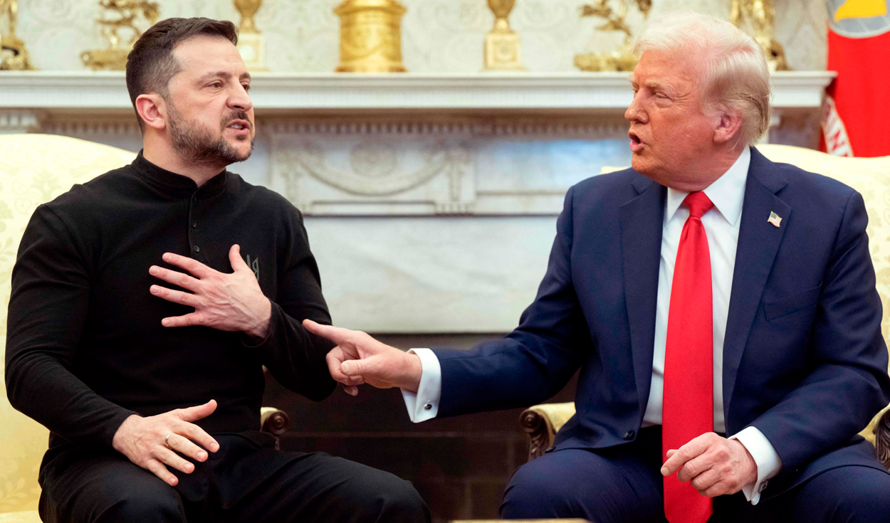 Trump a Zelensky tras tensa reunión en la Casa Blanca: "No está preparado para la paz si EE. UU. está involucrado"