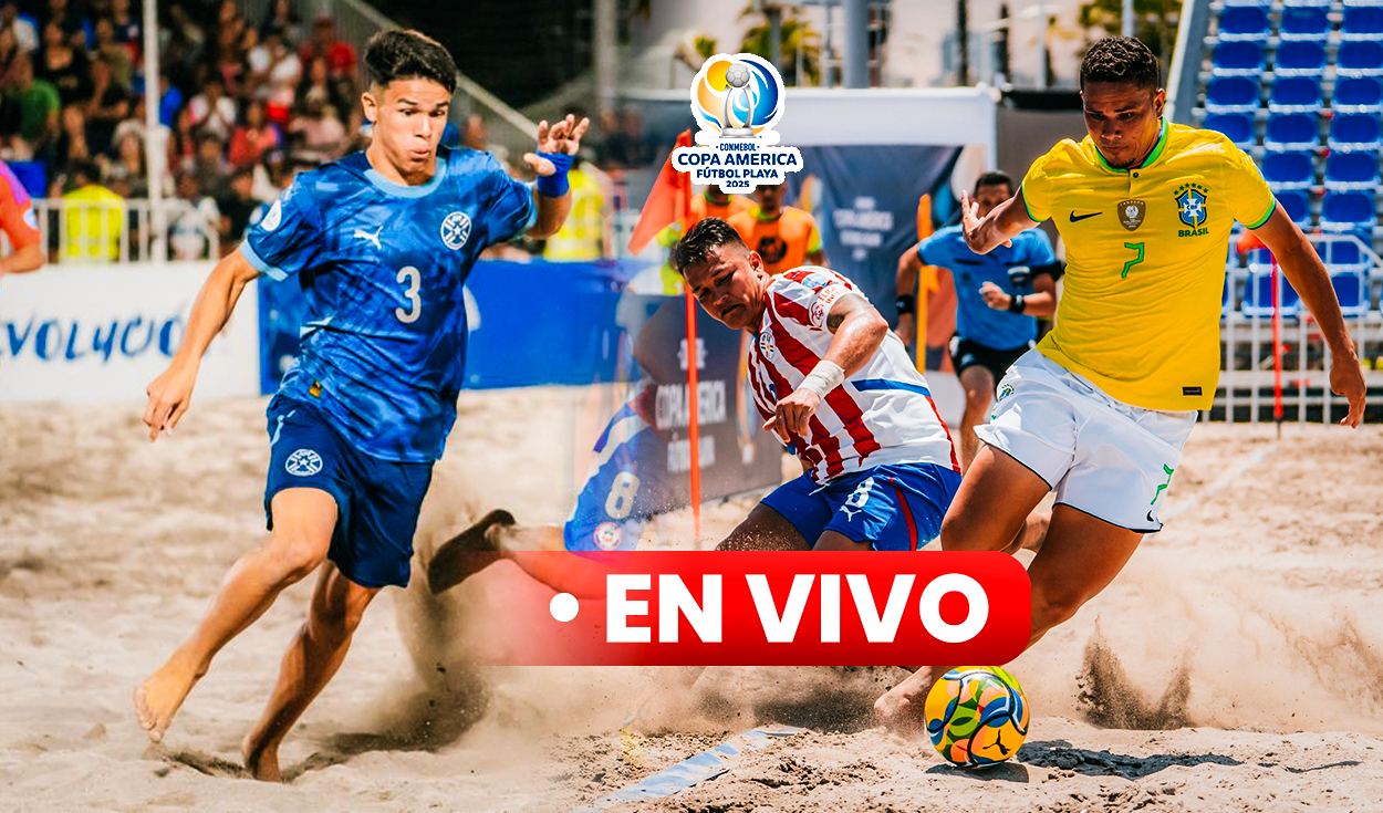 Sigue Paraguay vs Brasil EN VIVO, final Copa América de Fútbol Playa 2025: horario, qué canal transmite y previa del partido