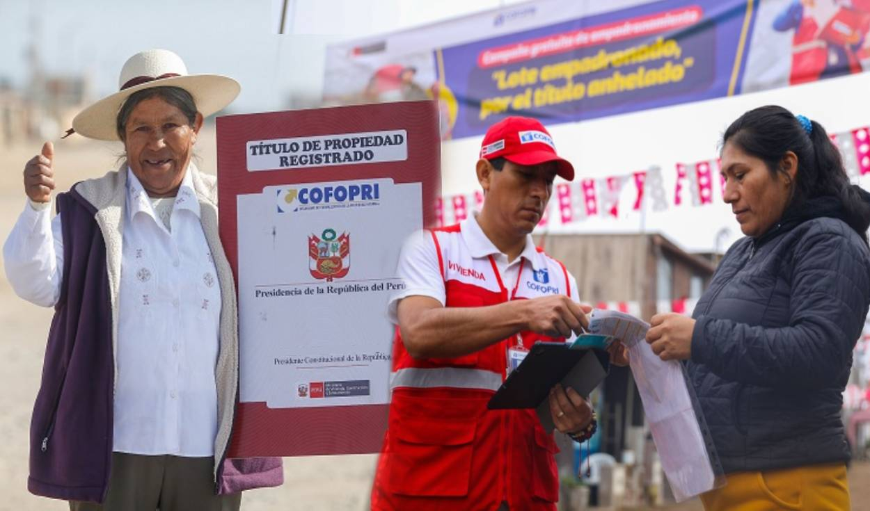Peruvians beneficiaries of the free property title in Cofopri can sell or transfer their home, but they must spend these years