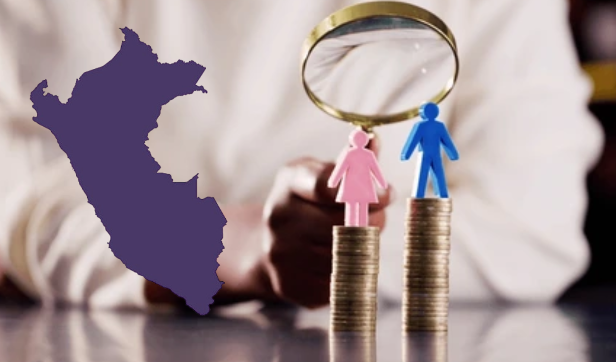 14 of 25 regions of Peru register a gender gap higher than the national average