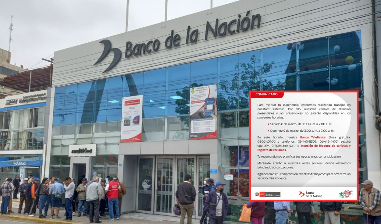 Banco de la Nación announces changes in their all your attention channels: what are they and since when will you apply?