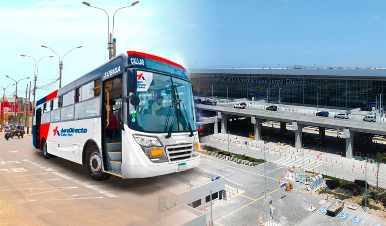 This would be the aerodirect bus rate to enter the new Jorge Chávez airport since 2025, via ATU