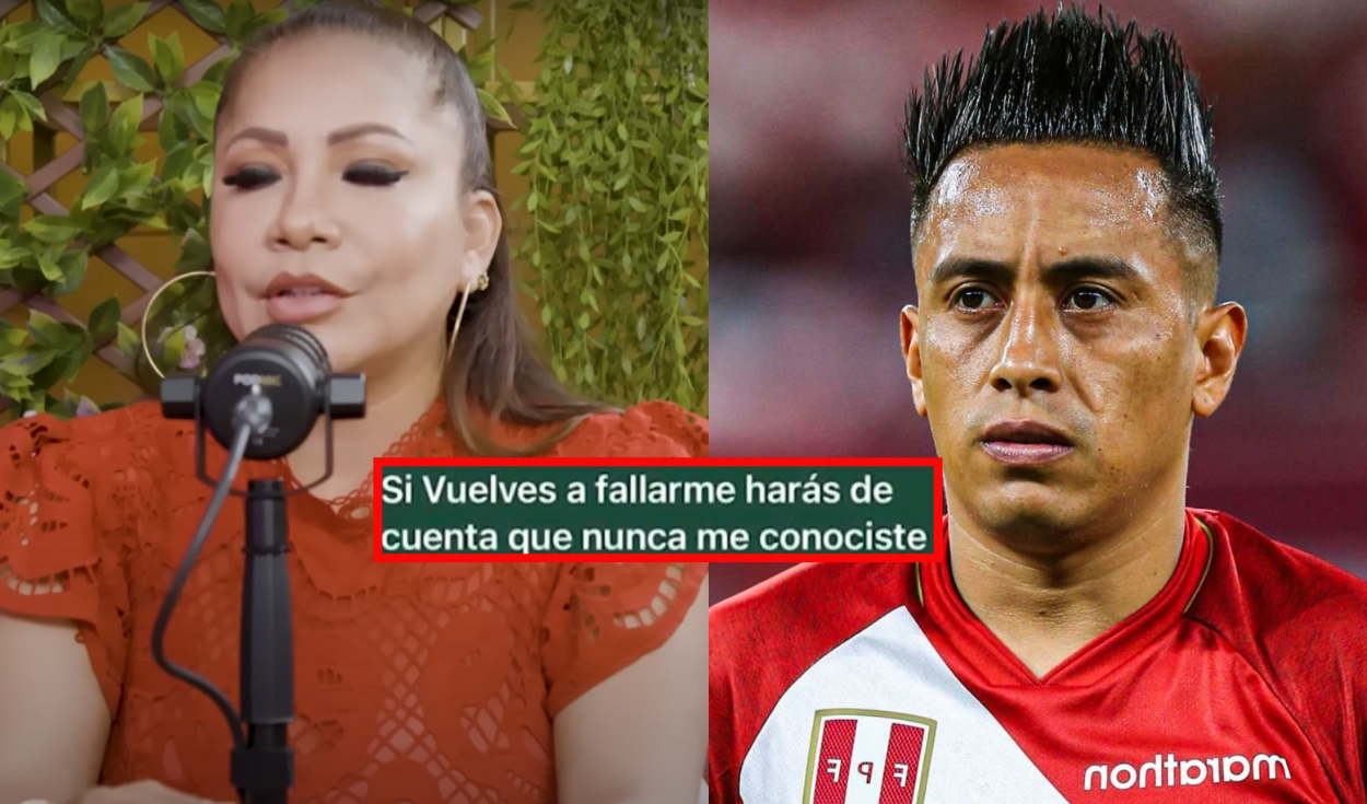 Marisol y la fuerte advertencia que le hizo a Christian Cueva por no cumplirle una promesa: “Harás de cuenta que nunca me conociste”