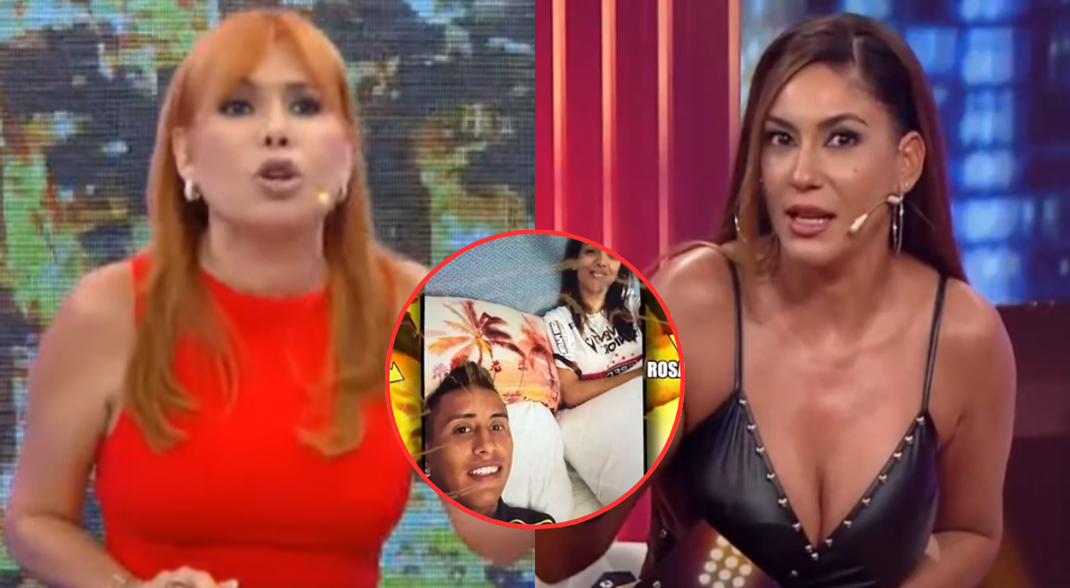 Magaly Medina encara a Tilsa Lozano por criticar foto de Rosangela Espinoza y Christian Cueva: "Se le borró la memoria"