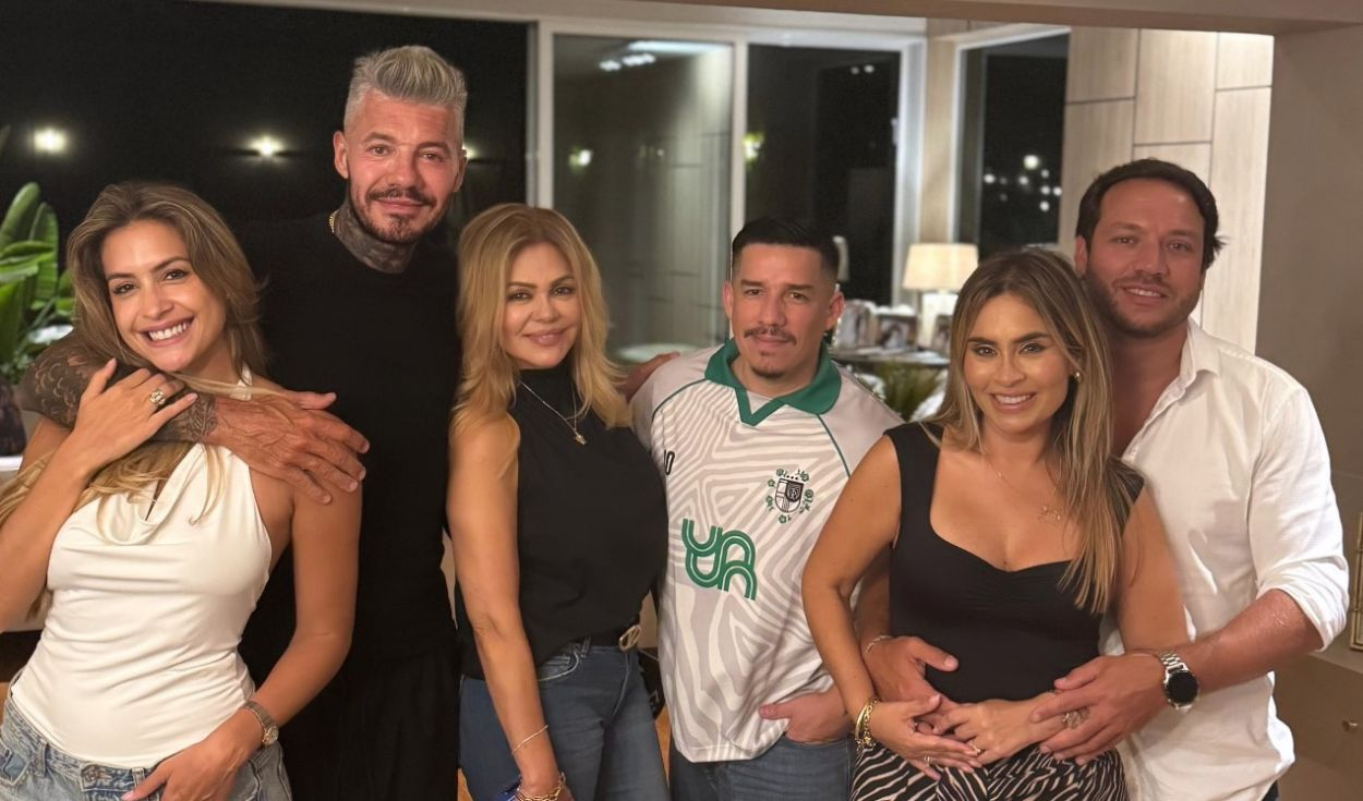 Marcelo Tinelli y Milett Figueroa comparten emotiva reunión con Gisela Valcárcel y Ethel Pozo: "Noche maravillosa con amigos"