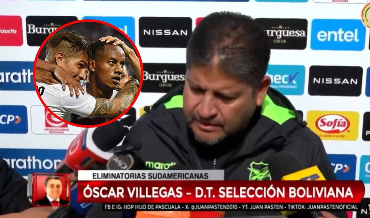 DT de Bolivia contundente contra la selección peruana tras convocatoria de Paolo Guerrero y André Carrillo: “Está necesitado”