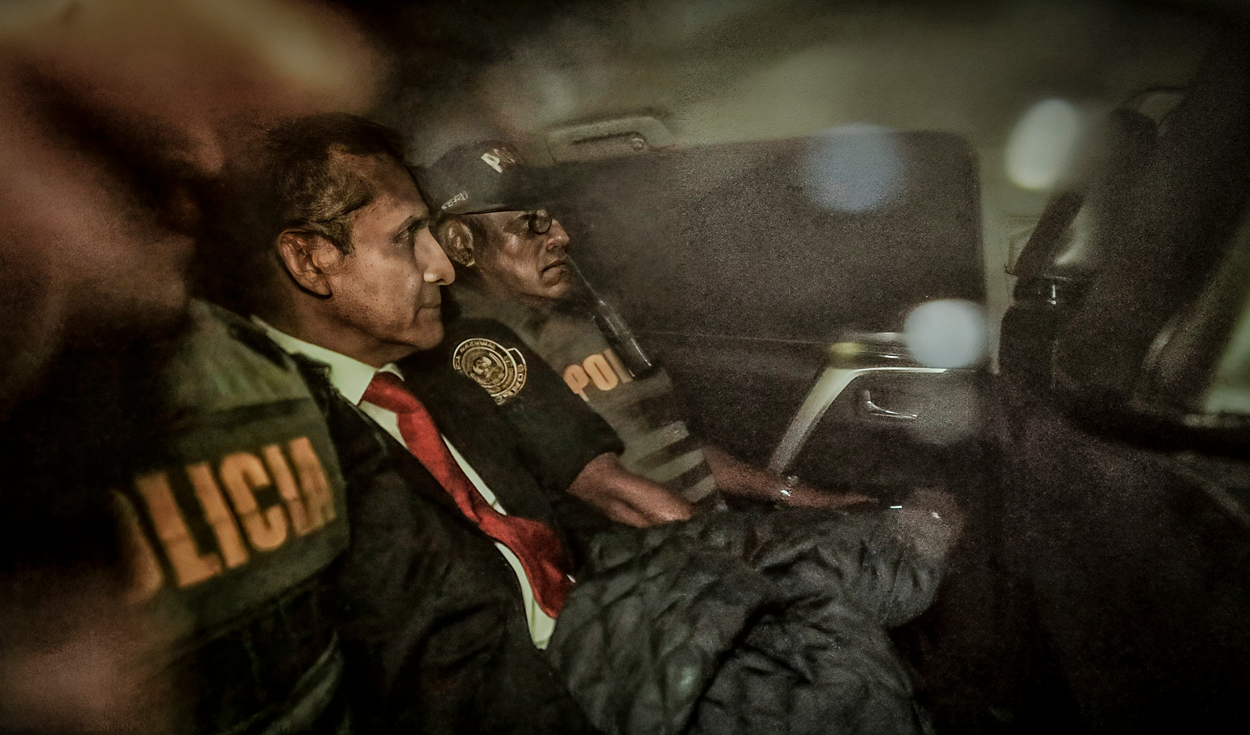 Ollanta Humala is transferred to the Barbadillo prison after being sentenced to 15 years in effective prison