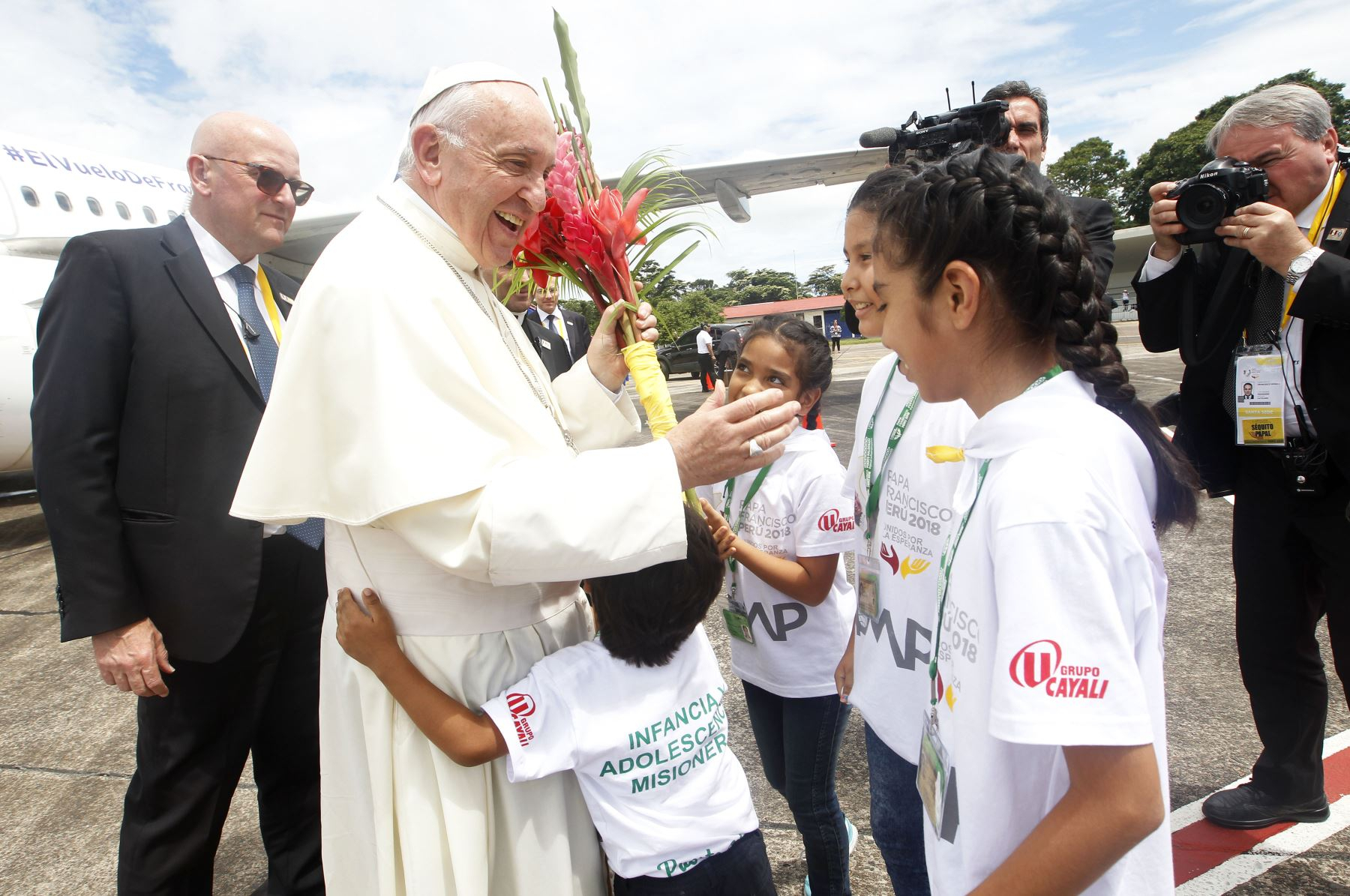 The day Pope Francis arrived in Peru: this was his visit in Lima, Puerto Maldonado and Trujillo
