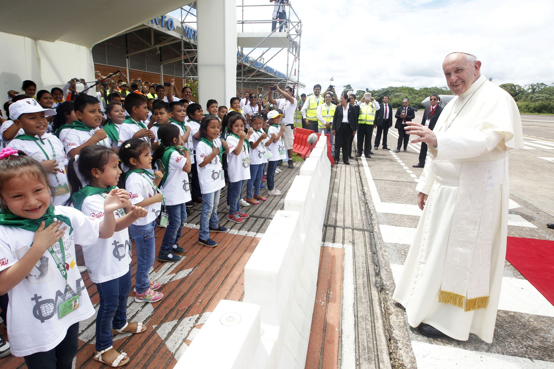 The day Pope Francis arrived in Peru: this was his visit in Lima, Puerto Maldonado and Trujillo
