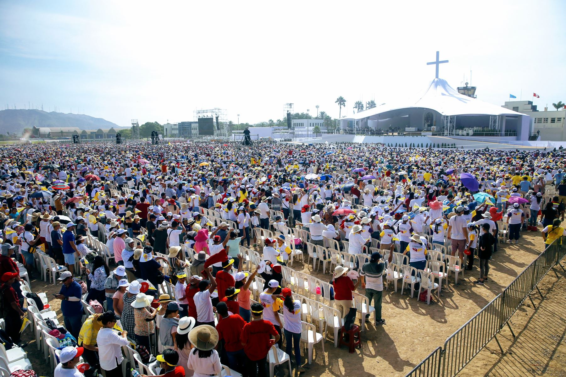The day Pope Francis arrived in Peru: this was his visit in Lima, Puerto Maldonado and Trujillo
