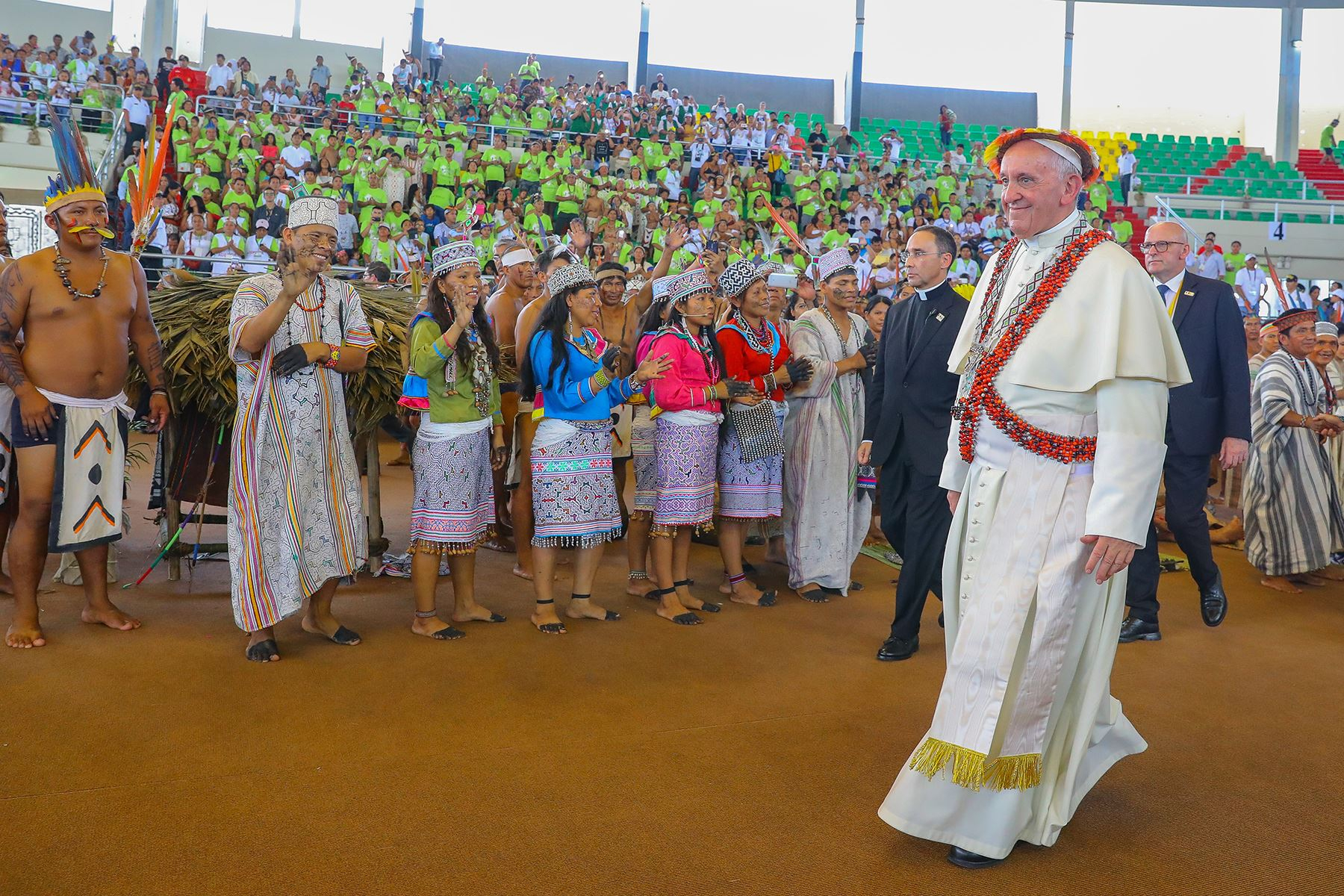 The day Pope Francis arrived in Peru: this was his visit in Lima, Puerto Maldonado and Trujillo