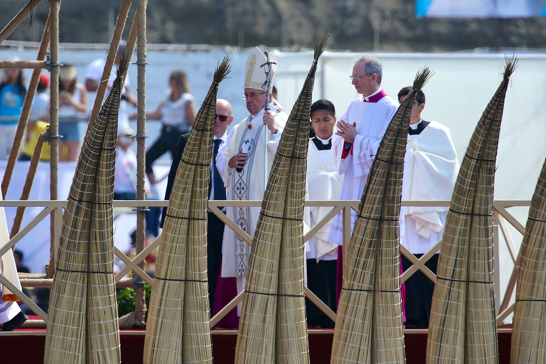 The day Pope Francis arrived in Peru: this was his visit in Lima, Puerto Maldonado and Trujillo