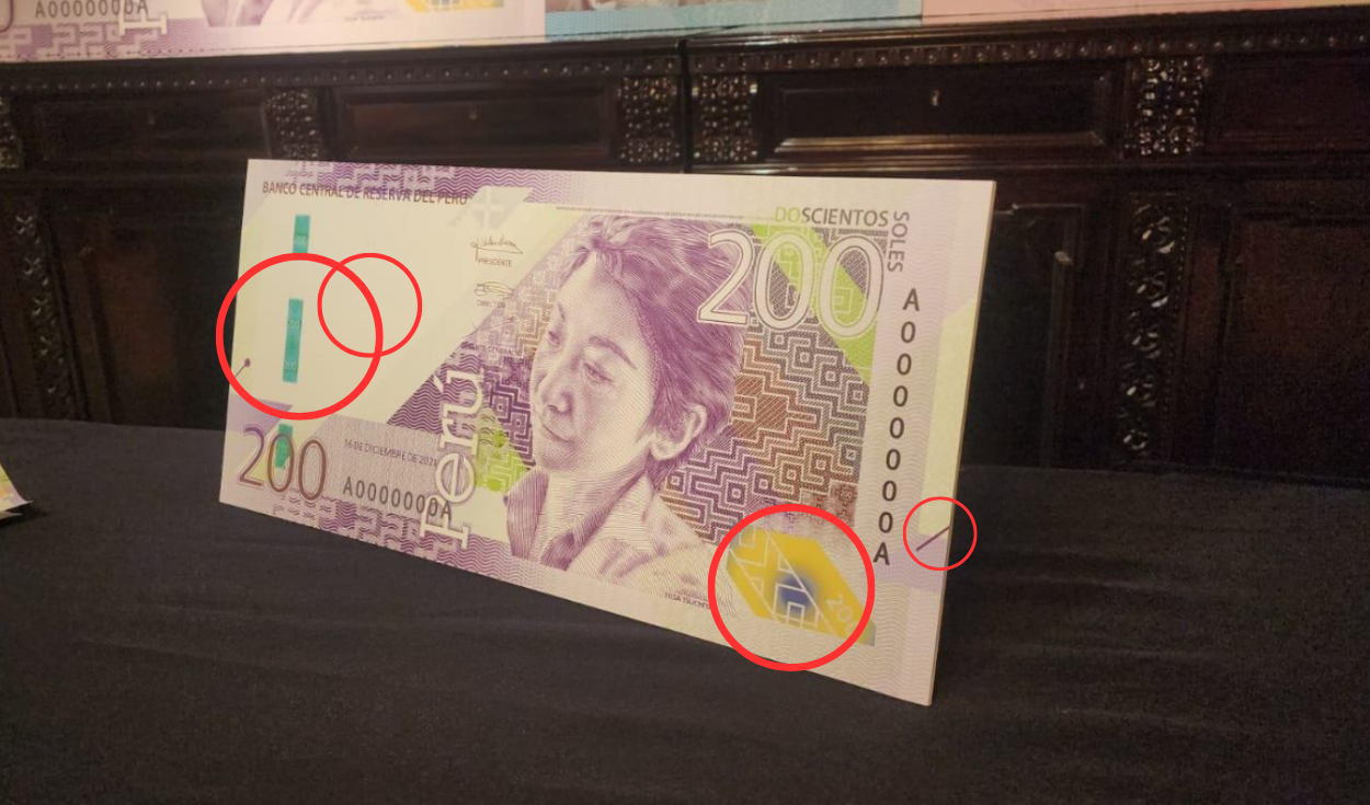 Es auténtico tu billete de 200 soles? Claves para reconocer el nuevo diseño  con Tilsa Tsuchiya | EVATIA | Economía | La República