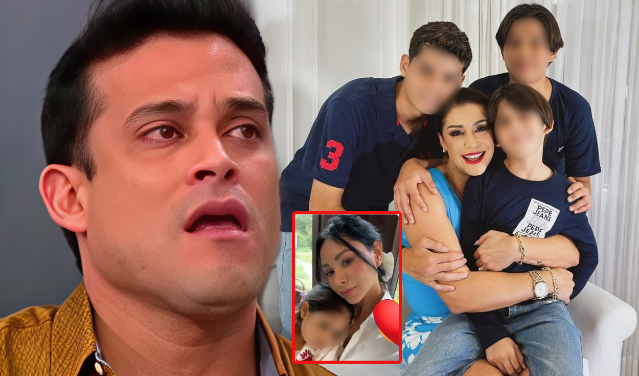 Christian Domínguez llora por emotivas palabras de sus hijos y hace sensible confesión sobre su hija con Pamela Franco: "Me hizo más sentimental"