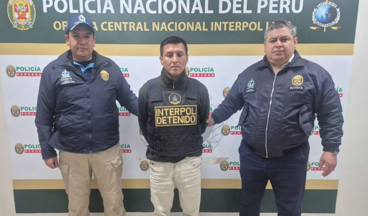 Suspect in wife's death surrenders to Interpol in Peru