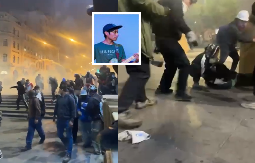 Joven en coma tras protestas: video da nuevas pistas del impacto que recibió Luis Reyes durante represión policial