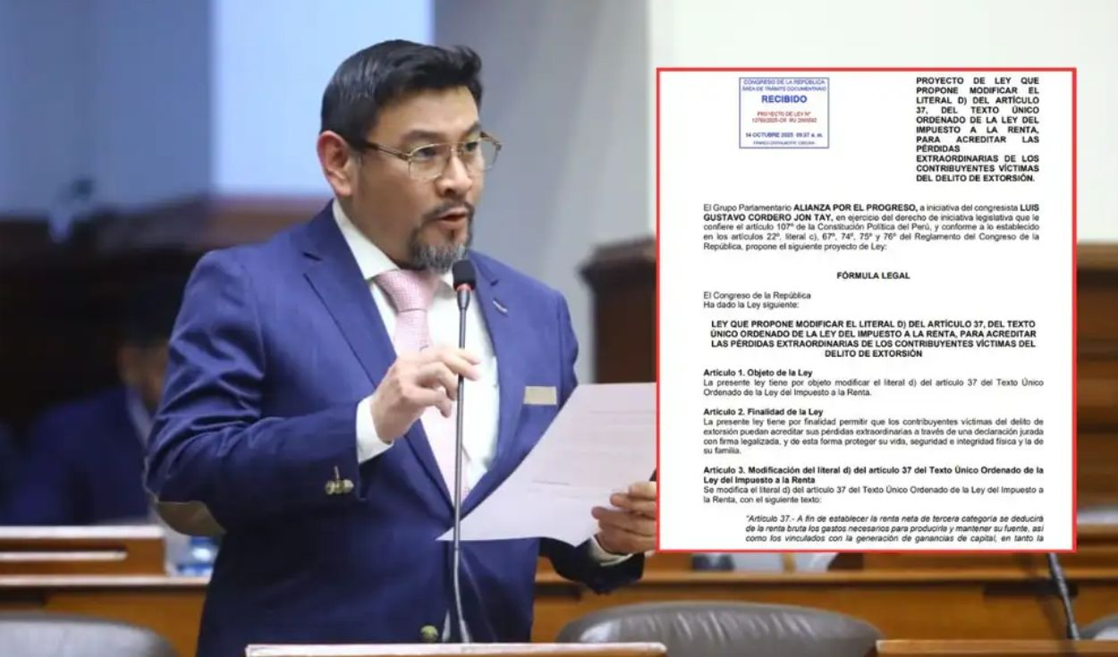 Congreso: APP retrocede y retira proyecto de ley que buscaba deducir impuestos por extorsión