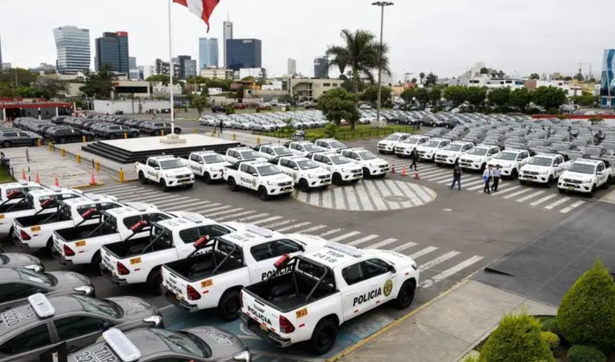 Cien oficiales PNP en retiro se resisten a devolver vehículos