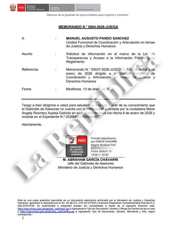 José Jerí lied with the commission to review pro-crime laws: Minjus has not registered progress in almost two months